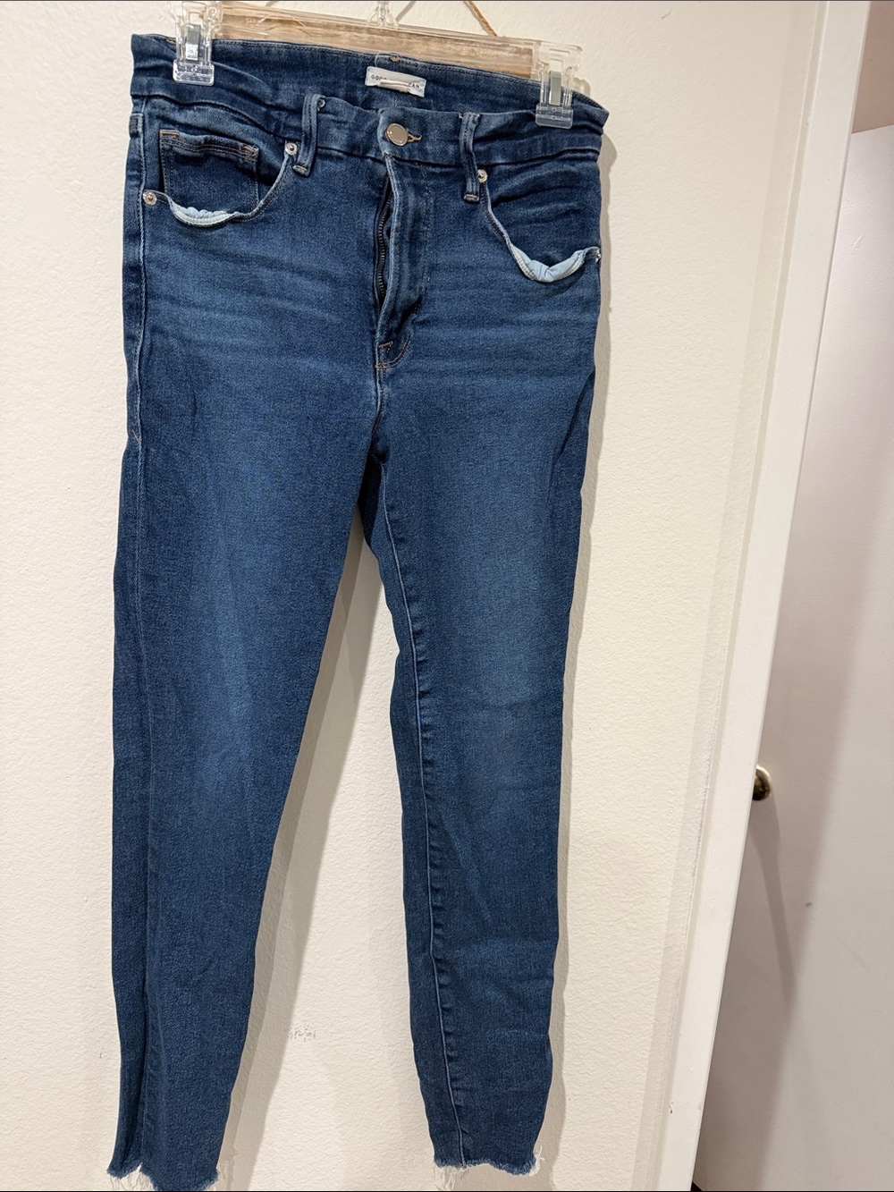 Good American Dark Blue Skinny Jeans